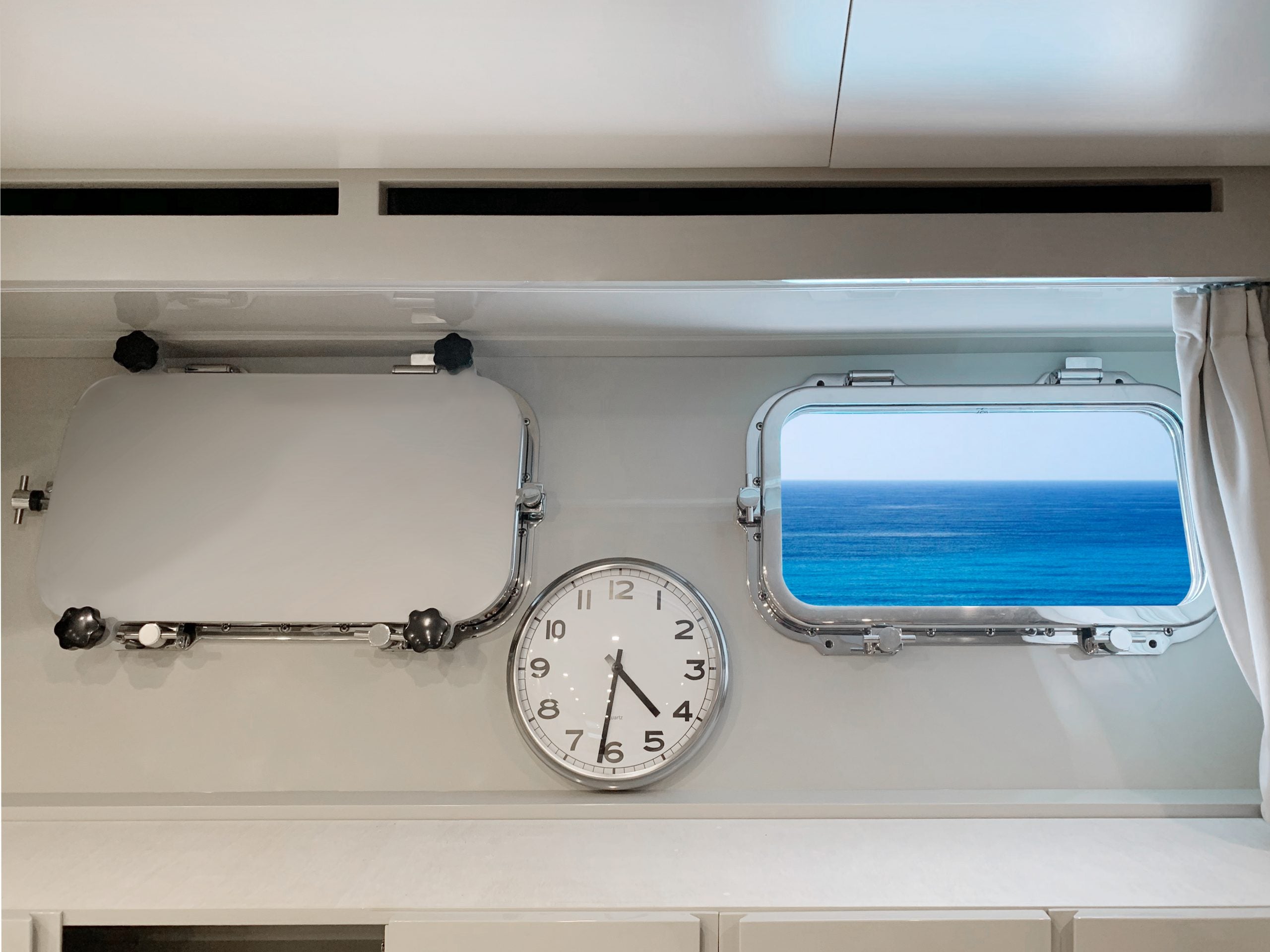 Vigia SCM Livorno premium com tampa de inundação 400 x 400 mm em aço inoxidável