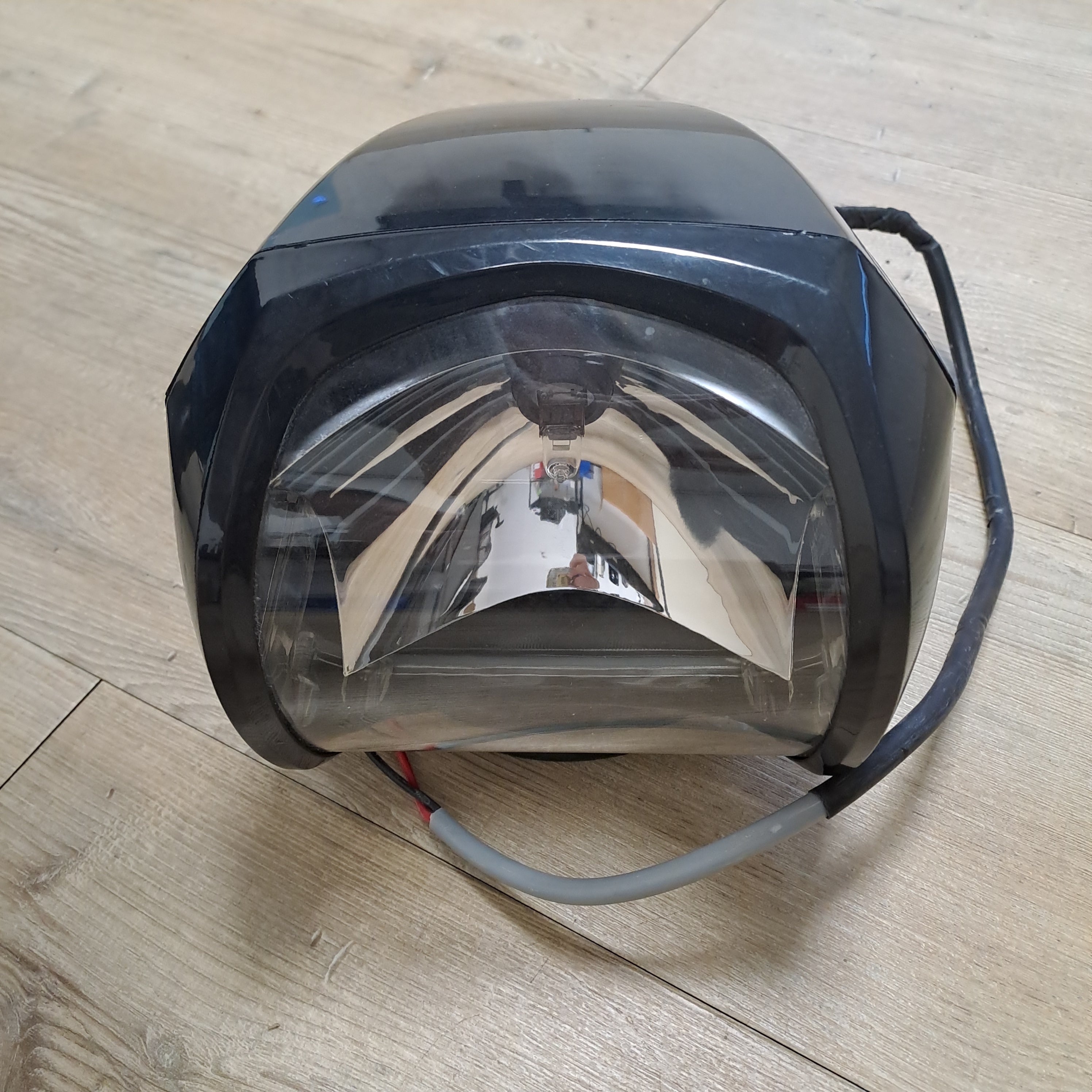 Marinco električni podesivi reflektor crni 100W 12/24V - SPL-12B