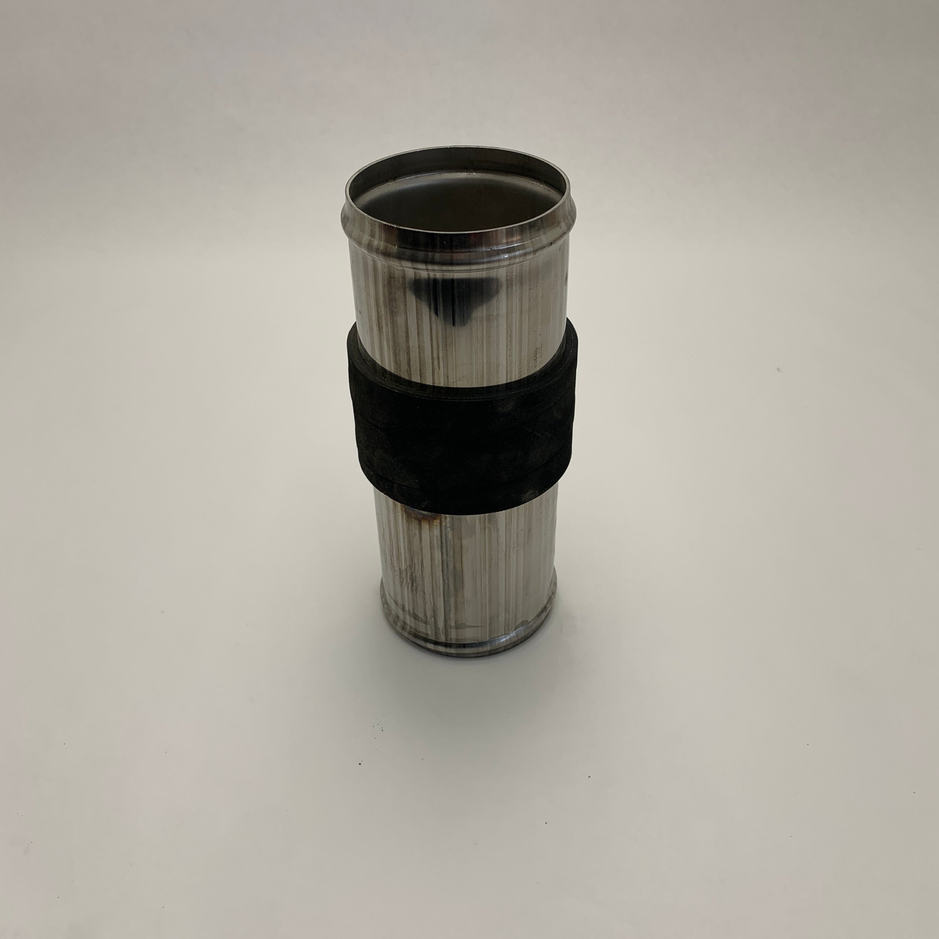 Utslippstilkobling rustfritt stål 105 mm