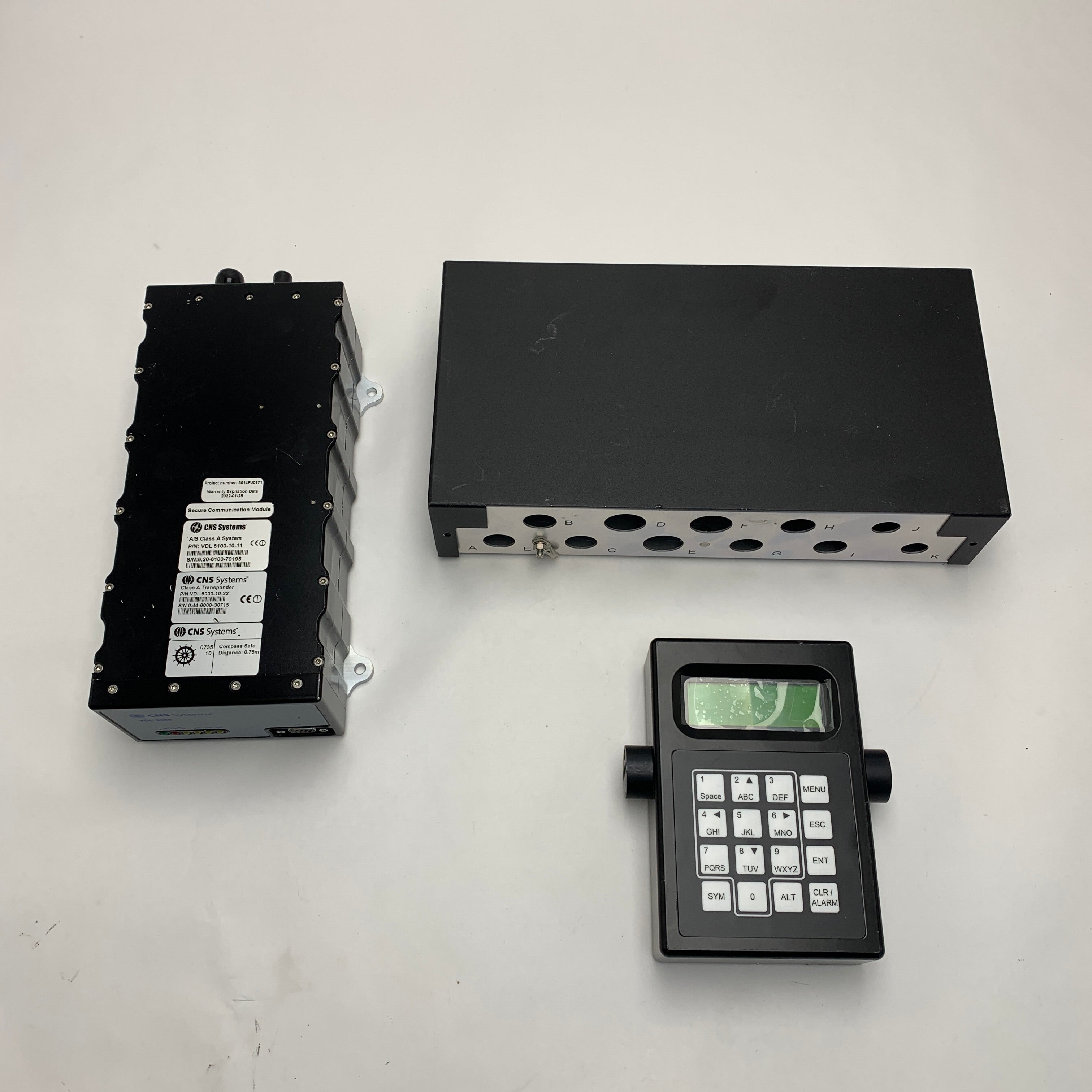 Sistema de transponder AIS CNS VDL-6000 AIS Classe A - 6100-20-11