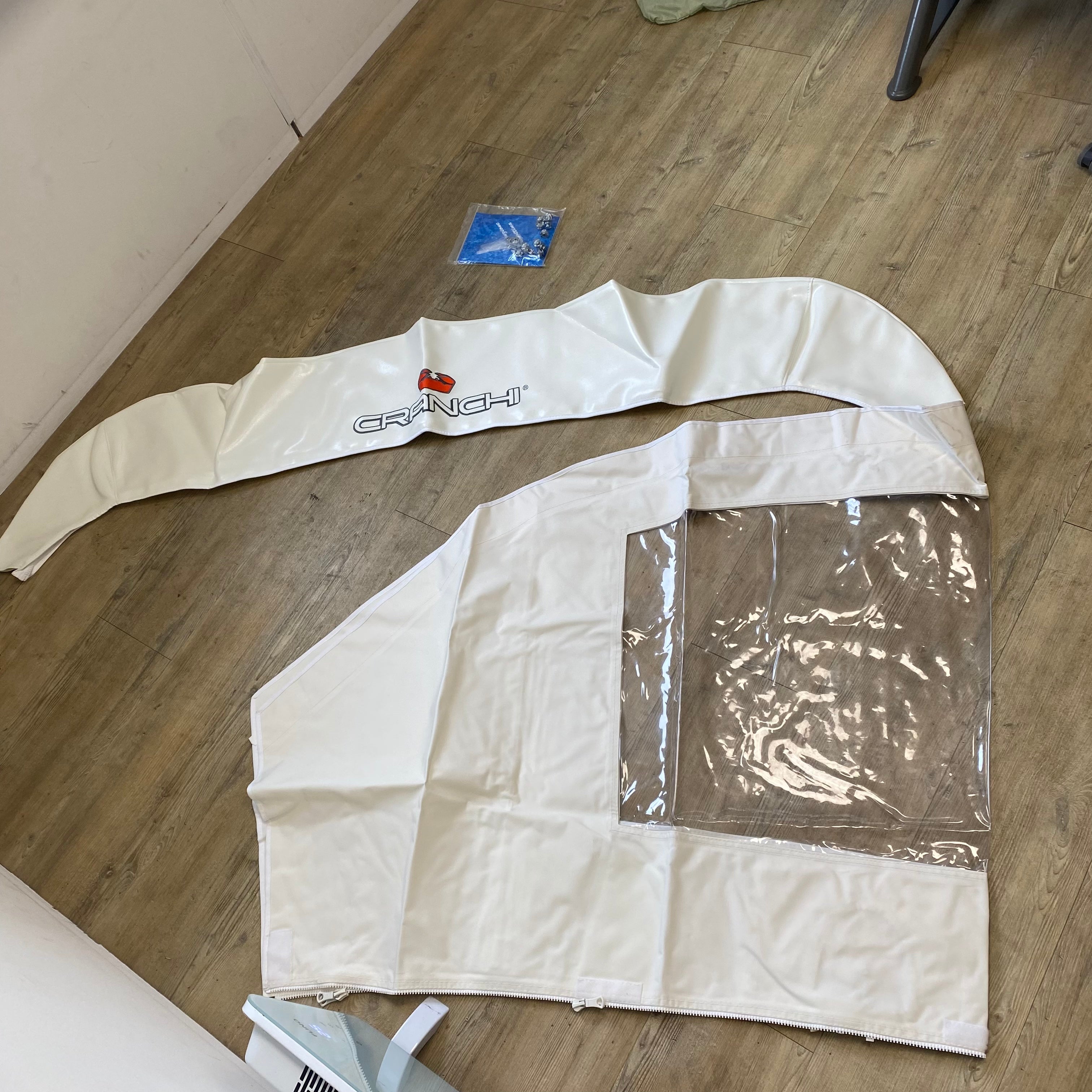 Cranchi CSL 28 kokpit örtüsü kanvas bej - 33952095