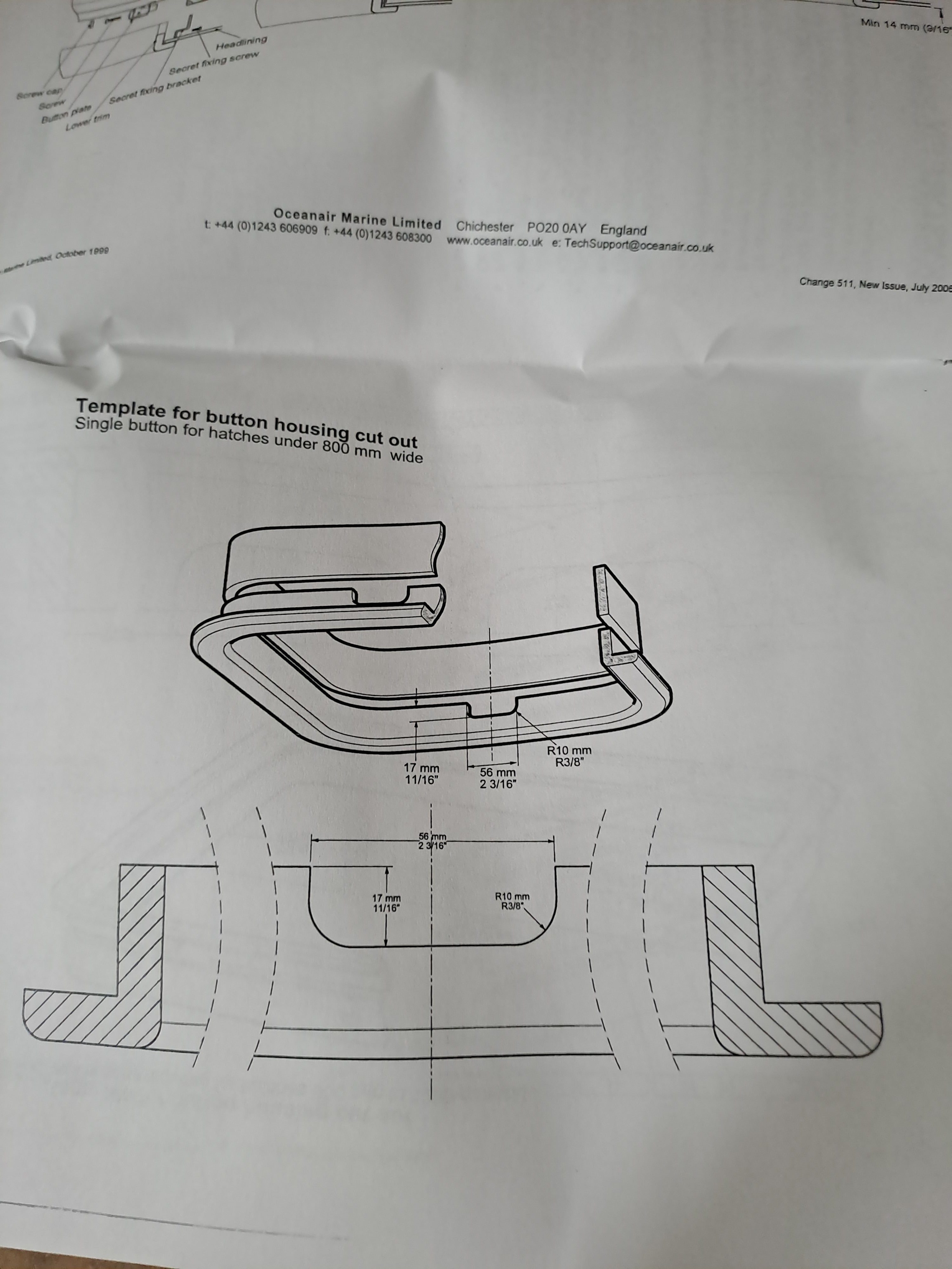 OceanAir Size 60 hor / verduistering 630 x 630 mm rvs/zilver - C13030-OA-CSS25