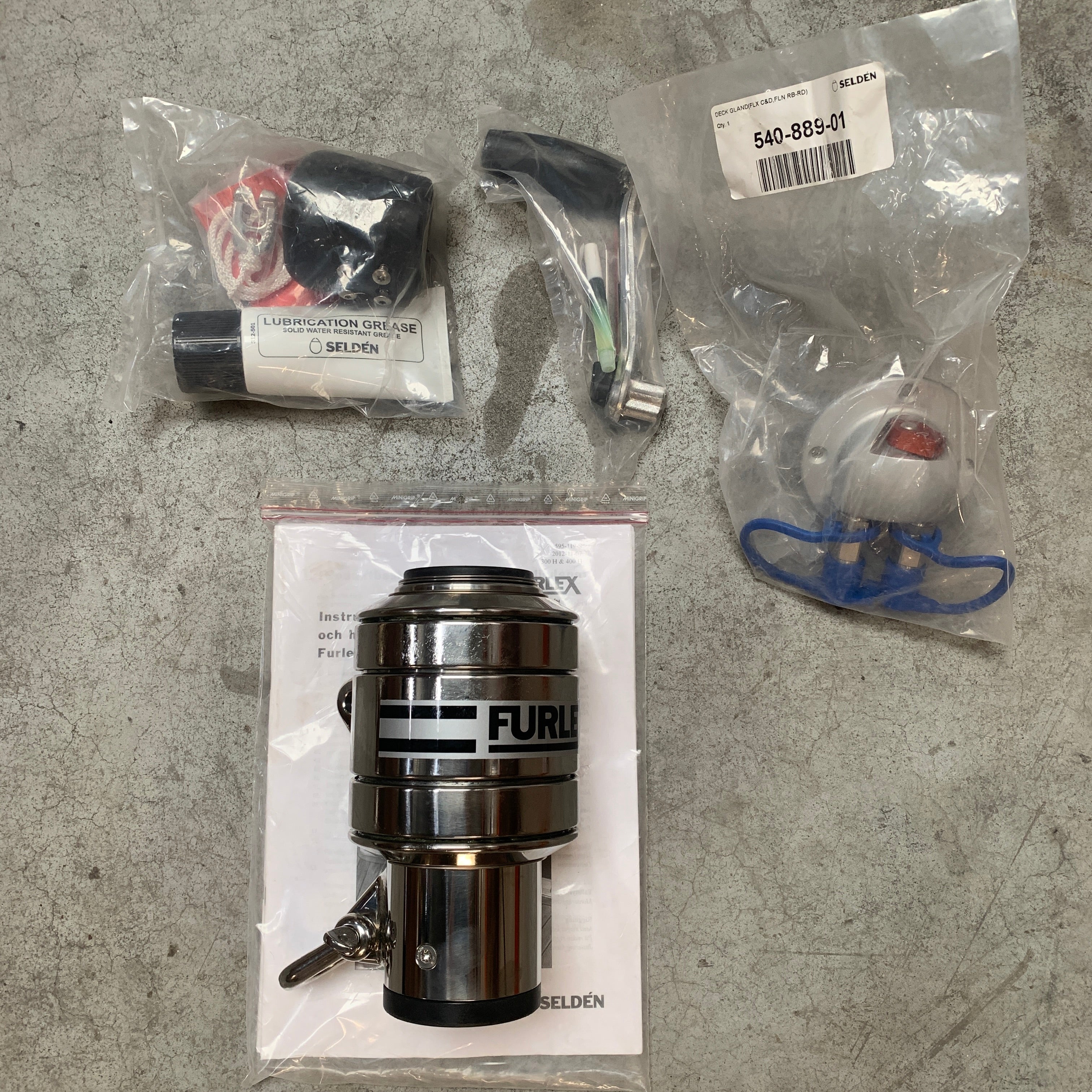 Selden 500 κουτί ελέγχου υδραυλικού furlex - 539-822-10