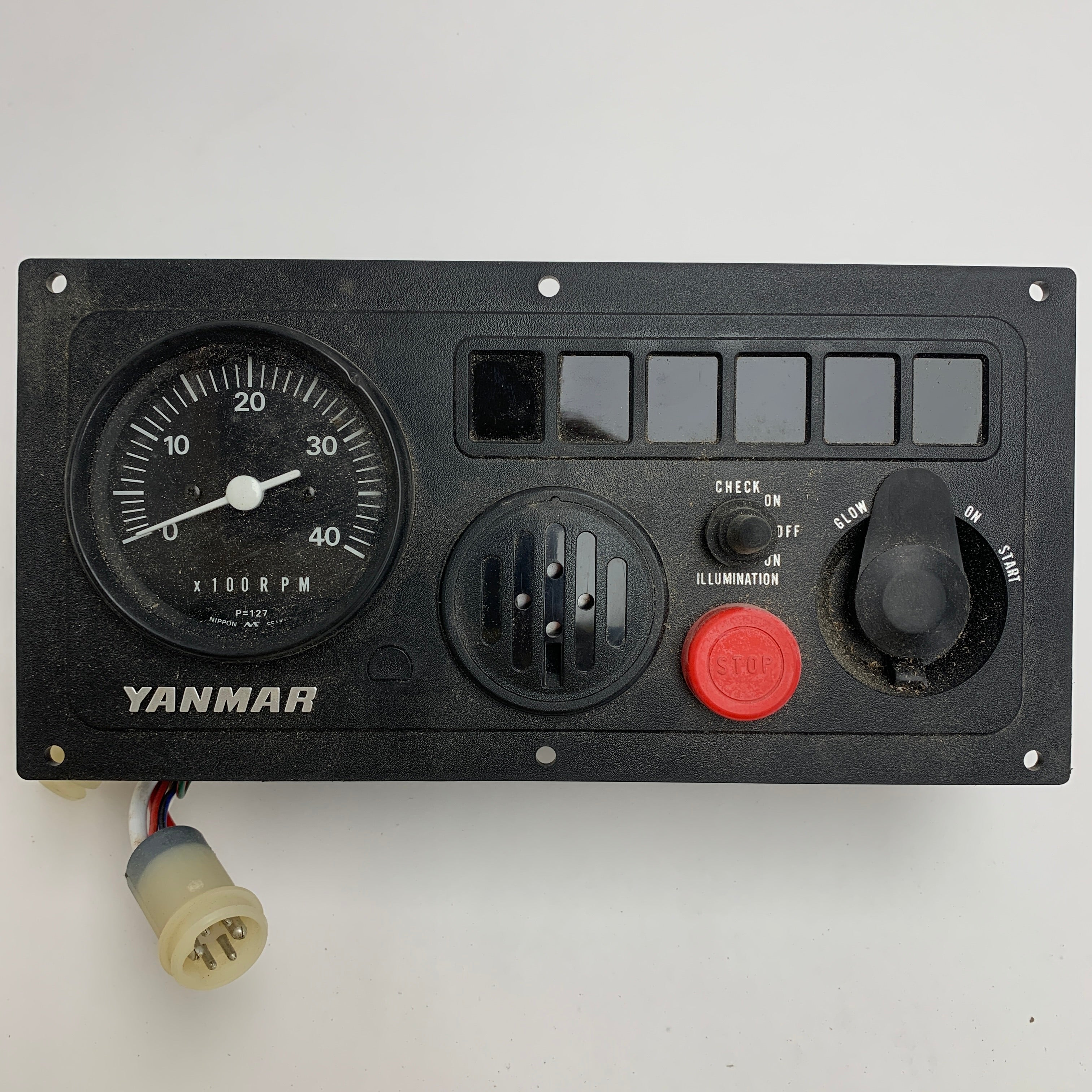 Yanmar B-tipo de control del motor marino - panel de instrumentos