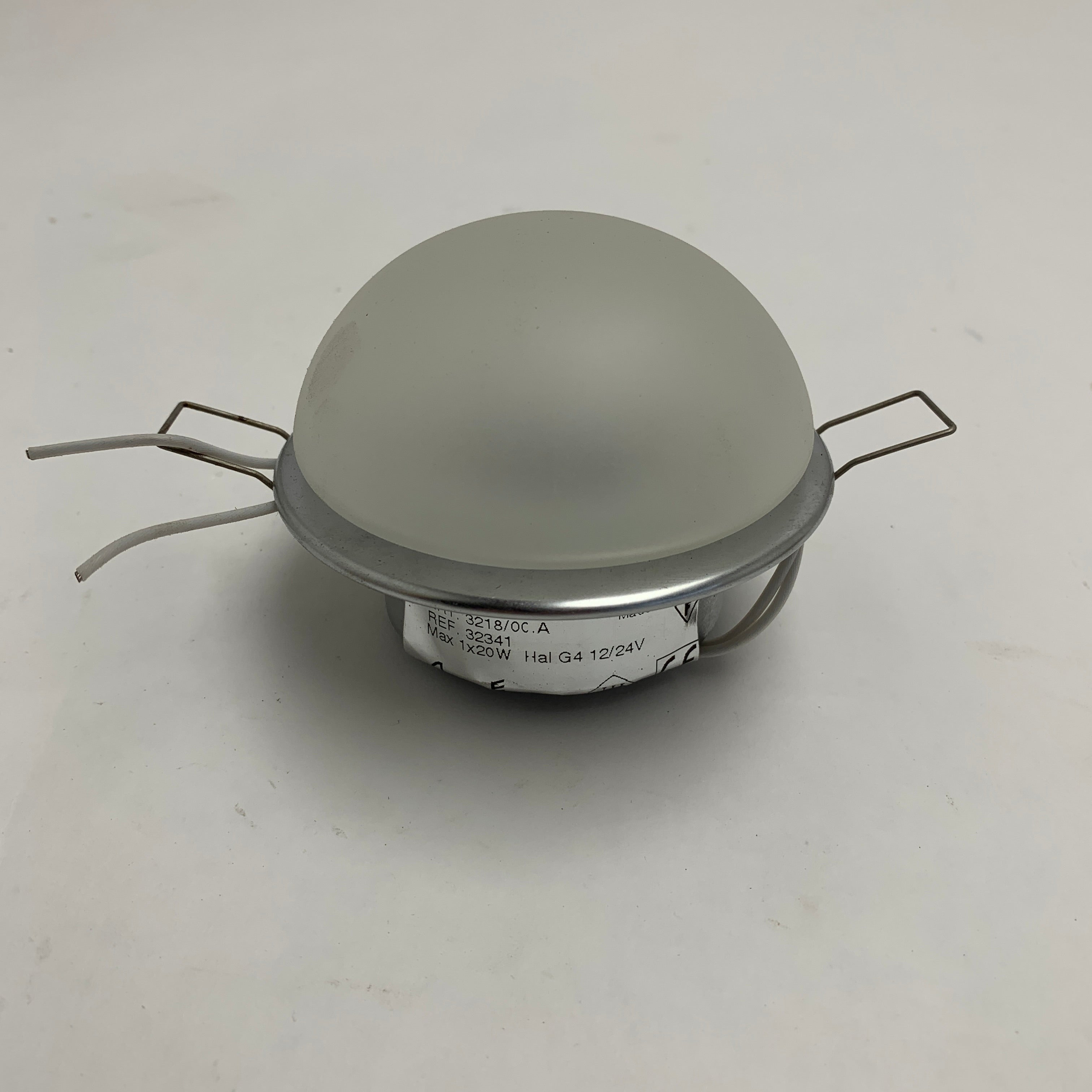 BCM 3218/0C.A chrome round downlight spot 12/24V