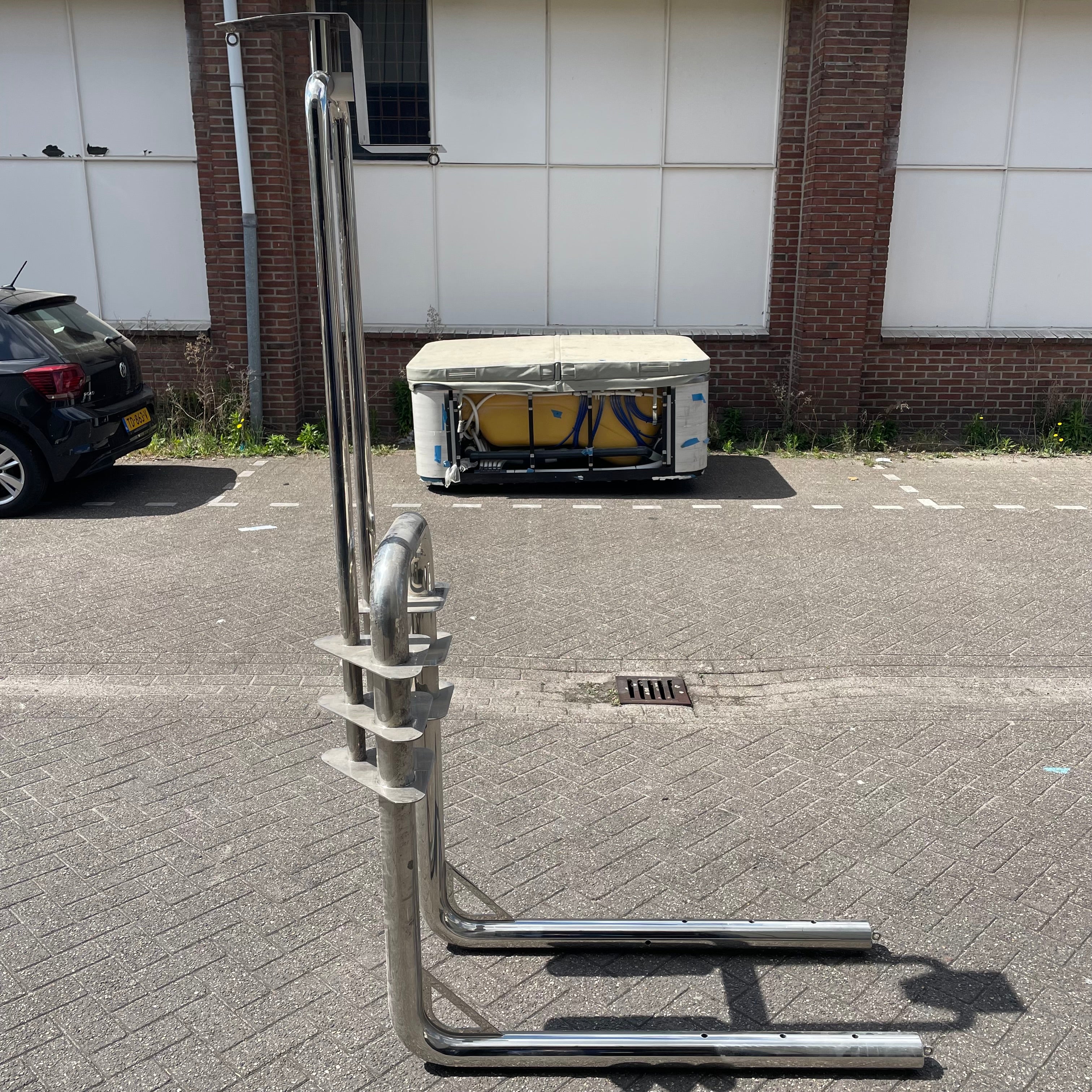 Riva 115 albero luci in acciaio inox | staffa radar