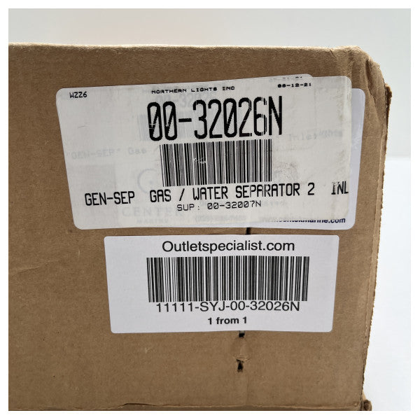 Northern Lights | Centek vattenavskiljare för avgaser från generator - 00-32026N