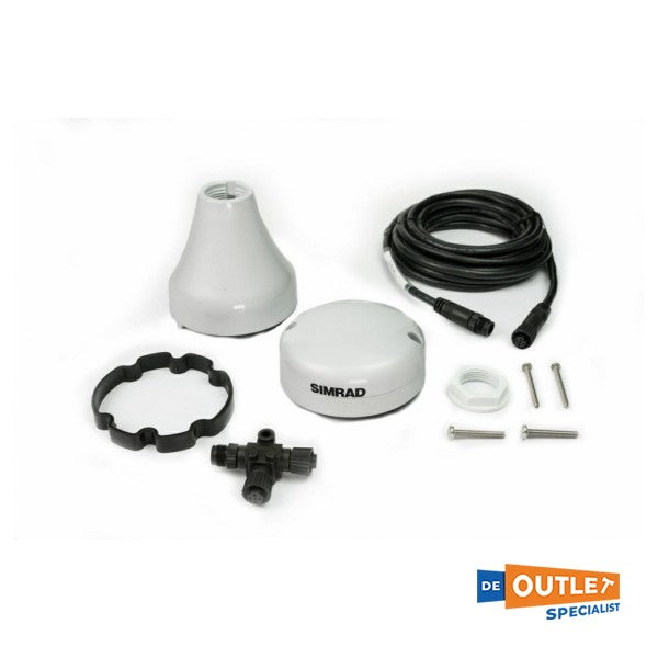Antenna White-000-11043-001 tal-GPS Marine GS25 tal-Marine GS25