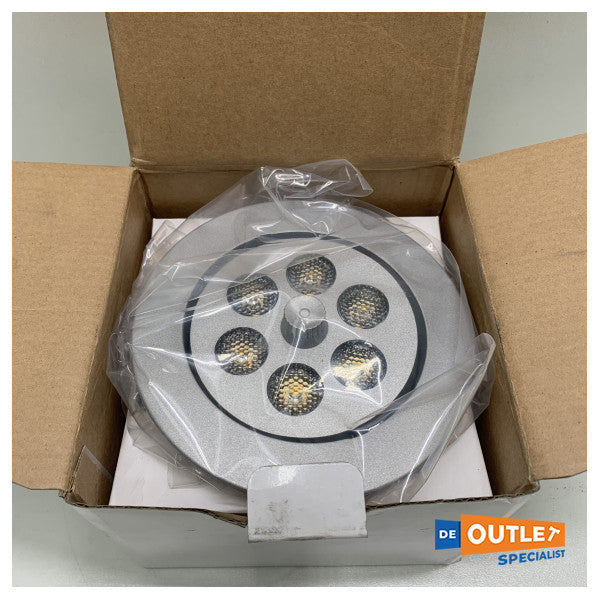 Projetor LED de 6 leds para baixo Allpa 12/24V - 00217--WH