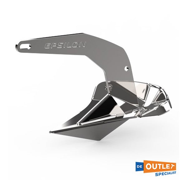 Lewmar Epsilon Stainless Steel Anchor 40 kg / 88 LB - 0057540