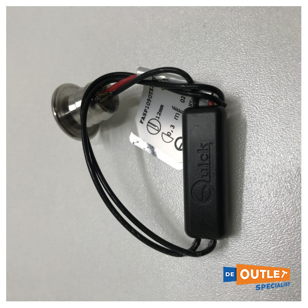 Quick Tina LED downlight spot από ανοξείδωτο ατσάλι 12/24V - FASP1090TX2CA01