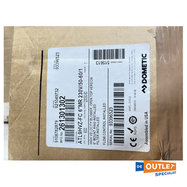 Dometic Atl9HVZ -FC 9000 BTU Low Profile Air Handler - 9108782879
