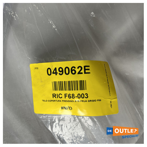 Sessa Marine F68 sundeck cover grey - 049062E