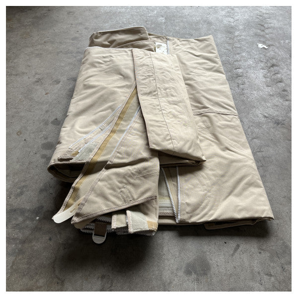 セッサマリン イスカモラーダ S32 ベージュ キャンバス コックピットカバー - 049545