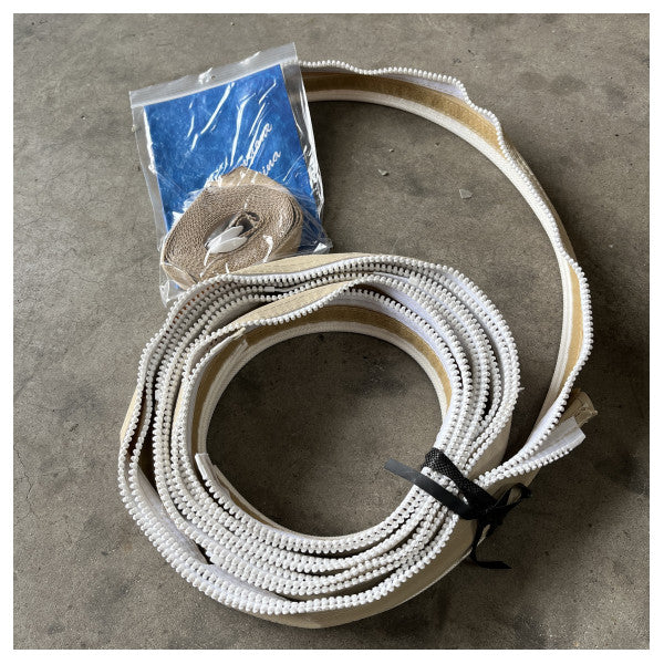 セッサマリン イスカモラーダ S32 ベージュ キャンバス コックピットカバー - 049545