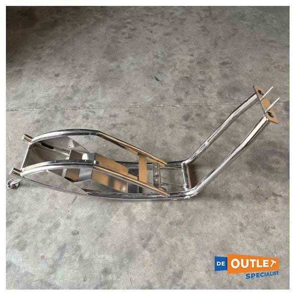 Sessa Marine Key Largo 36 stainless steel light | radar bracket - 050239P