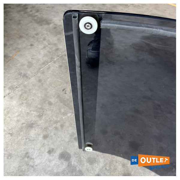 Люк Sessa Marine C42 чорний з замком - 050490A