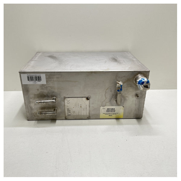 VIP rustfritt stål 60L Fuel Tank Square - 17666