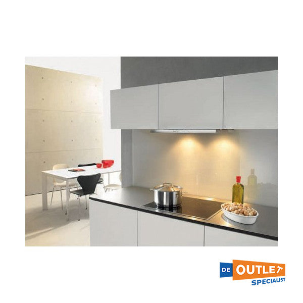 Miele DA3160 fladskærmsemhætte rustfrit stål sølv 230V