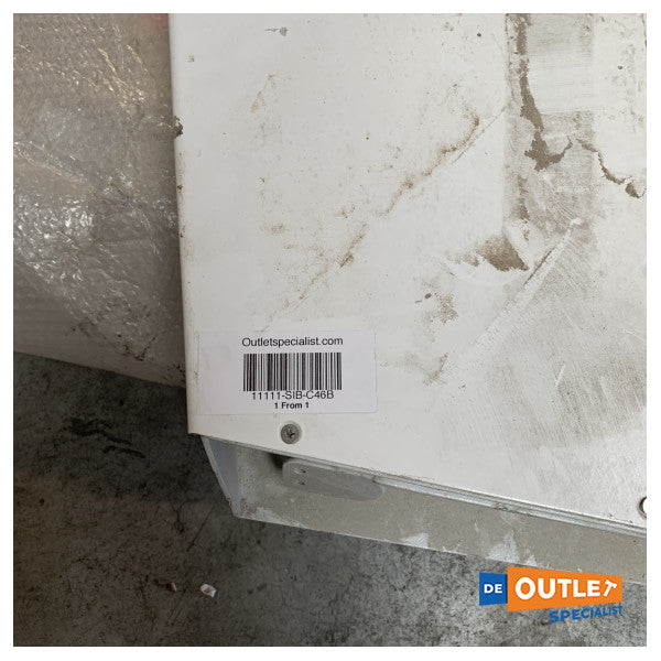 Nautinox Sessa C46 Scala da bagno a 6 gradini bianca