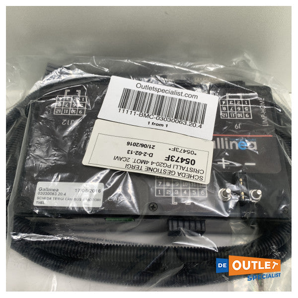 Gallinea PG20-4 Wischerschnittstelle zu NMEA 4MOT. 2cavi 03030063.20.4