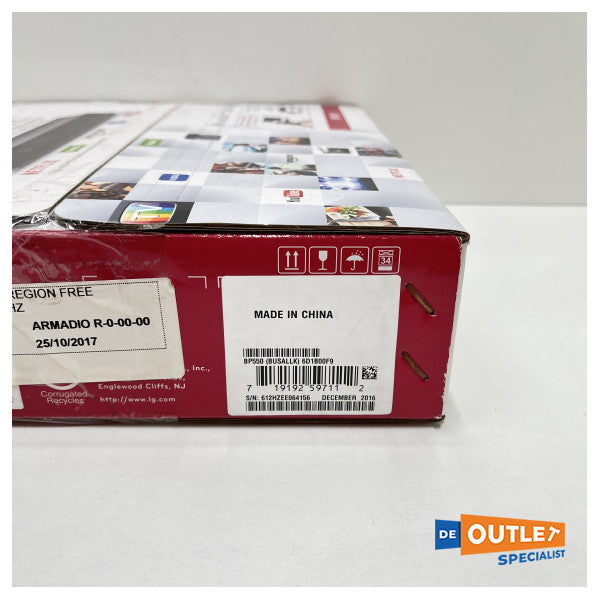 LG BP550 smart TV blu-ray | dvd player preto 230V