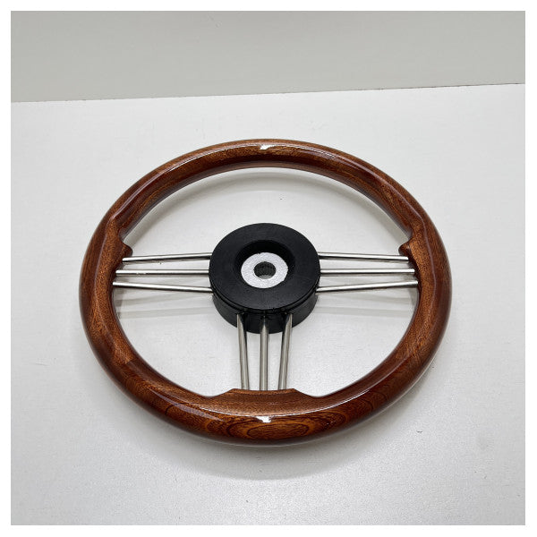 Дерев'яне кермо Allpa 3-спицеве з червоного дерева 30 см - 068700