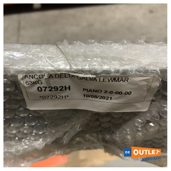 Lewmar Delta 63 KG поцинкована стоманена котва - 57463