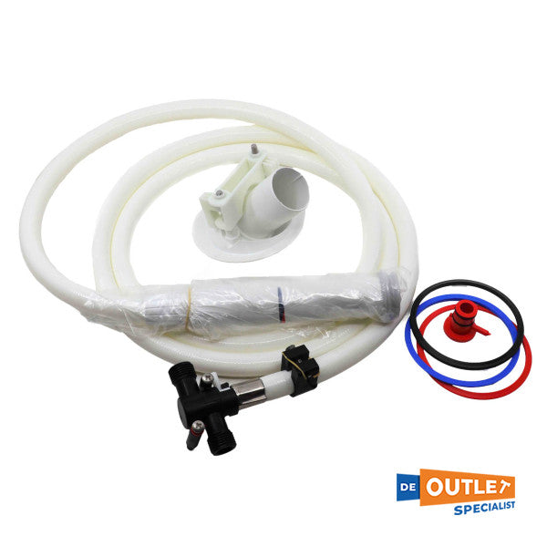 Whale Twist ντους καταστρώματος λευκό - DS0014B