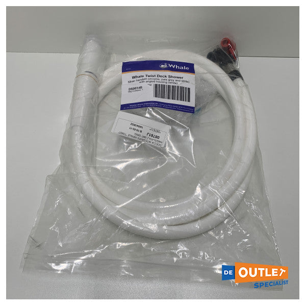 Whale Twist ντους καταστρώματος λευκό - DS0014B