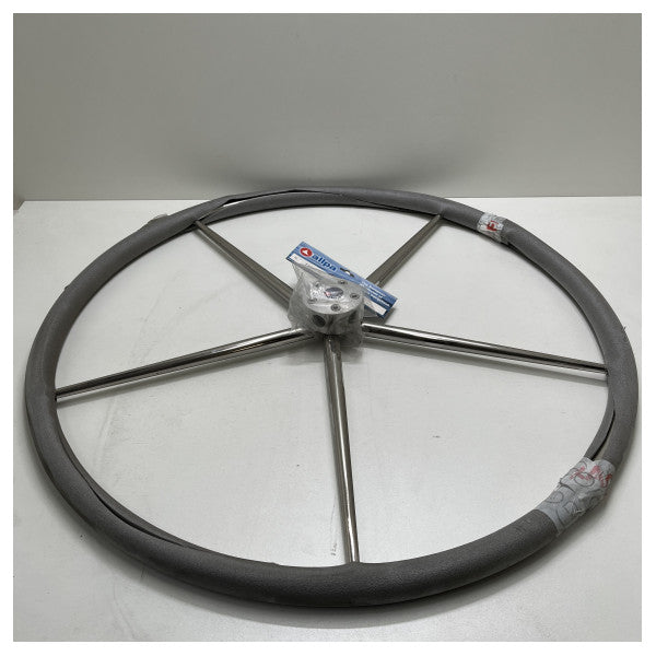 Volante Goiot in acciaio inox 5 razze 84cm - 1046