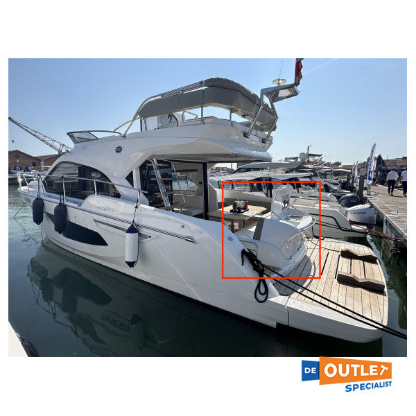 Sessa Marine F45 aft seating cover - 048089X