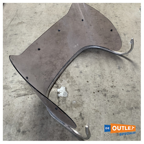 Sessa Marine Key Largo 24 windscreen + stainless steel frame