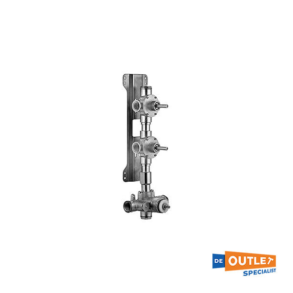 Fantini Incasso Built -in Housing Silver - 19006002A