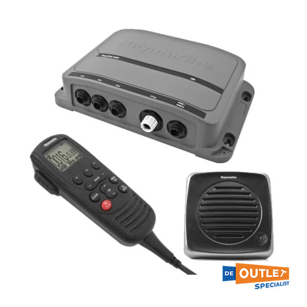 راديو رايمارين Raymarine Ray260 الصندوق الأسود VHF | نظام VHF - E70087