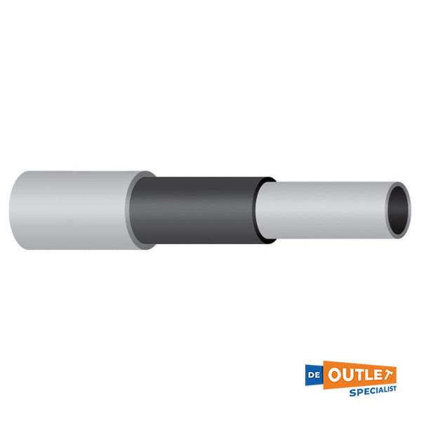 Parker SAEJ1527 B1-15 3/8-дюймовий морський гнучкий паливний шланг 250 дюймів - 7199-38250SS