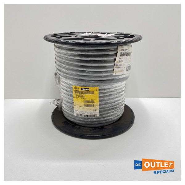 Parker SAEJ1527 B1-15 3/8-дюймовий морський гнучкий паливний шланг 250 дюймів - 7199-38250SS