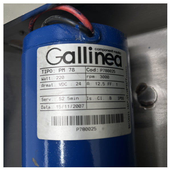 Gallinea viskermotor PM 78 24v - P280025