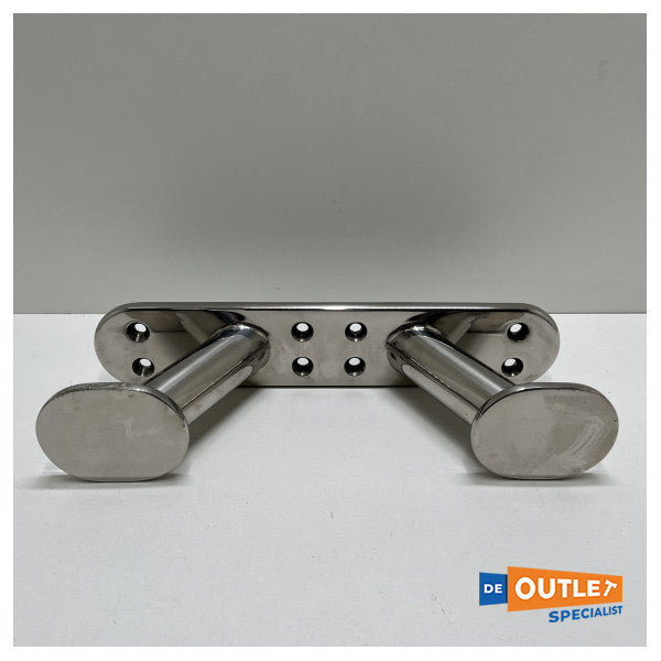 Original Monte Carlo Yachts Cleat 350 mm rustfritt stål - 12969x