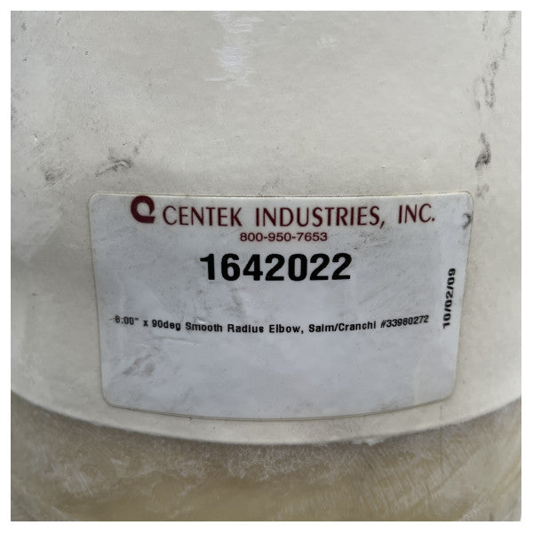 センテックエキゾーストエルボー 90度 8インチ|203 mm - 1642022