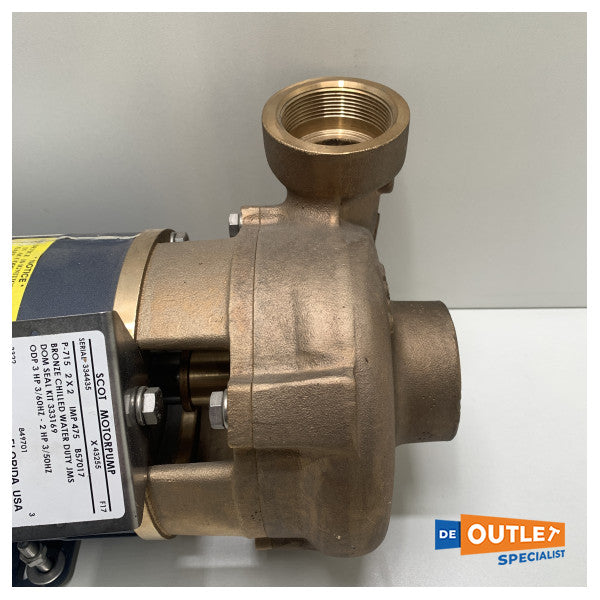 مضخة تكييف هواء مبرد بمياه البحر 230 فولت - B57017 من دومتيك سكوت P715