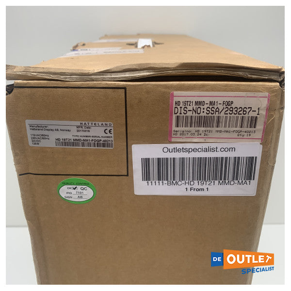 Hemsel HD 19T21 MMD-MA1 Marine Touchscreen Display 19 inch 230V | 24v