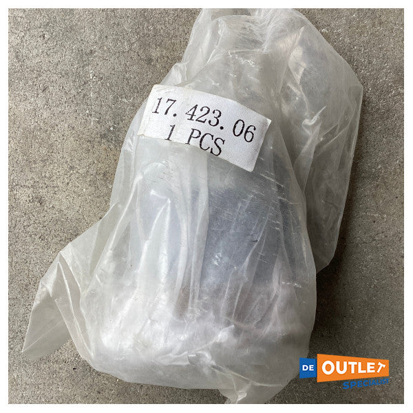 Scafo a canale Amare da 2 pollici in acciaio inox - 17.423.06