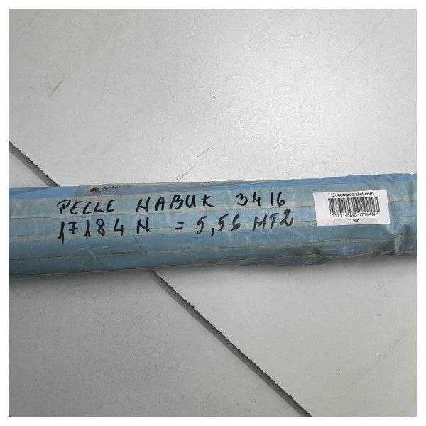 Roll nabuk 3416 läder cognac längd 5,5 meter