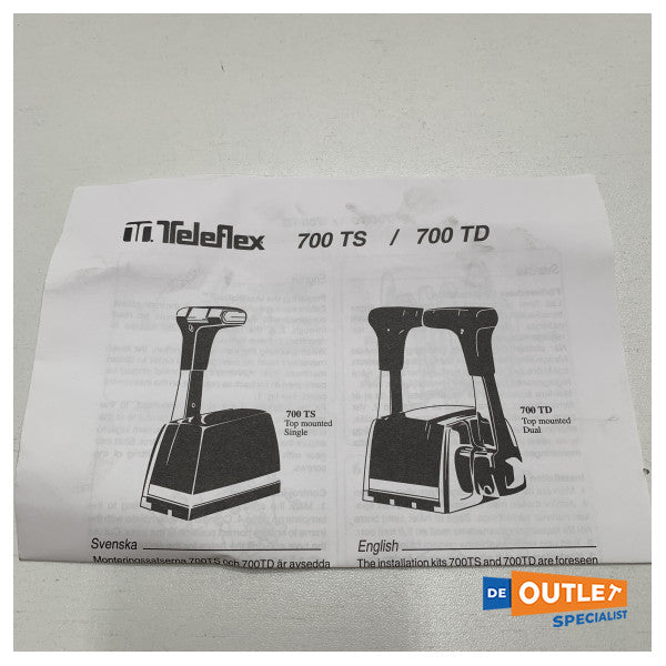 Teleflex 700 TD Dual Control Top Mount Engine Controller - 172218