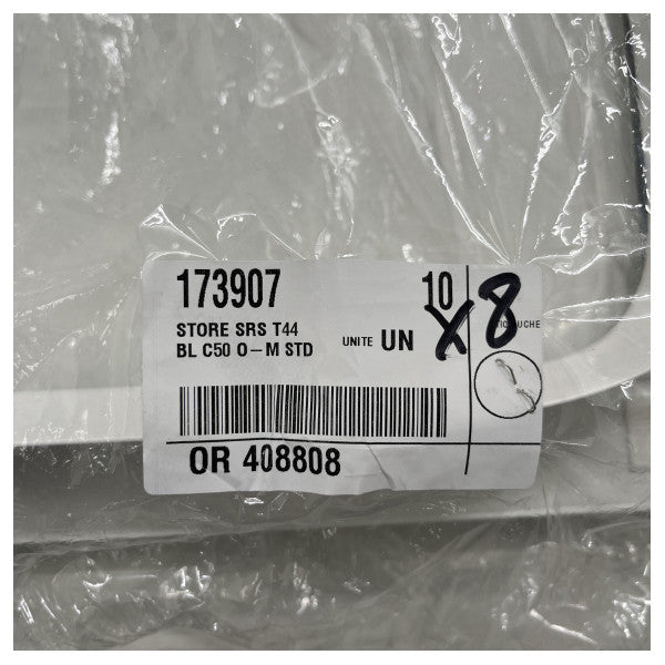 Dometischer Wolkenbildschirm für Lewmar T44 Hatch Blind | Fliegenbildschirm 442 x 442 mm