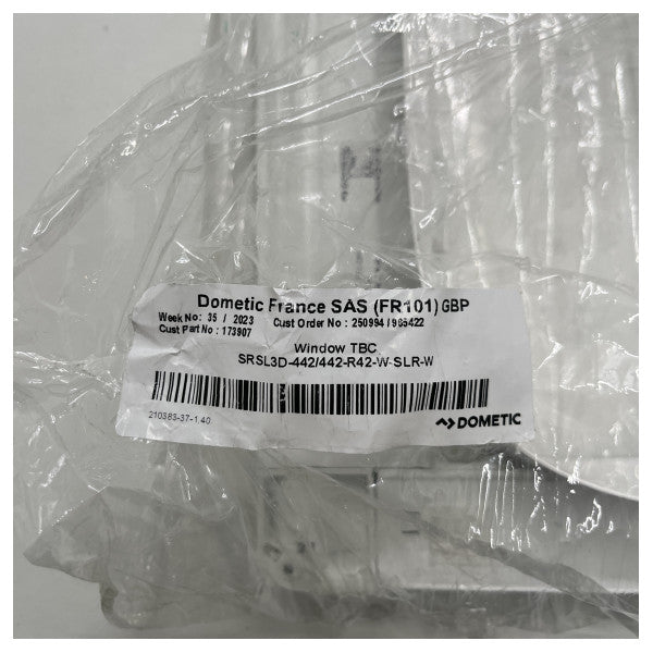 Dometischer Wolkenbildschirm für Lewmar T44 Hatch Blind | Fliegenbildschirm 442 x 442 mm