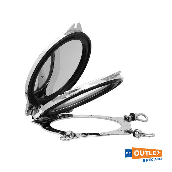 Oblò Nemo Slim-Line in acciaio inox 300 mm - 218.800/33ZG032