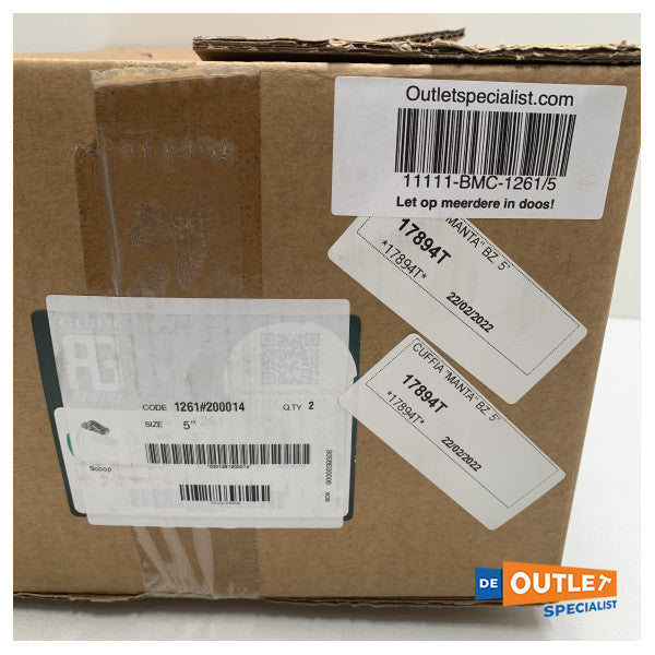 Colher de água Guidi 1261 bronze tamanho 5 polegadas