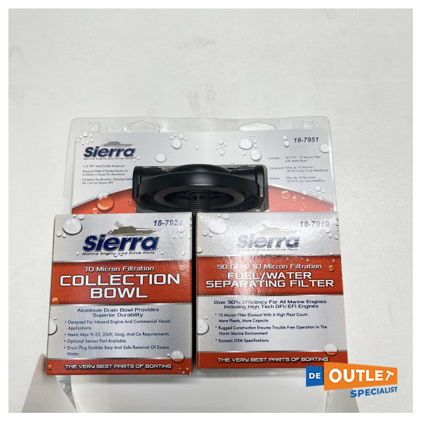 Sierra combo pack separador de combustível e água - 18-7951